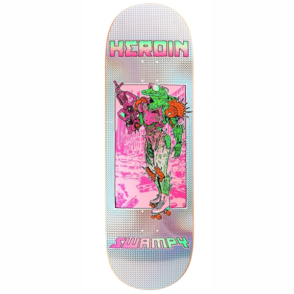 Heroin Skateboards - Swampy Hellscape 10.0" Skateboard Deck