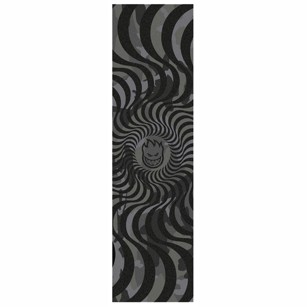 Spitfire - Classic Swirl Camo Black Skate Grip Tape Sheet